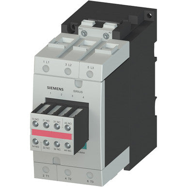 Contactor S3 65A 24VDC 2NO/2NC Fix Auxiliary - 3RT1044-1QB44-3MA0
