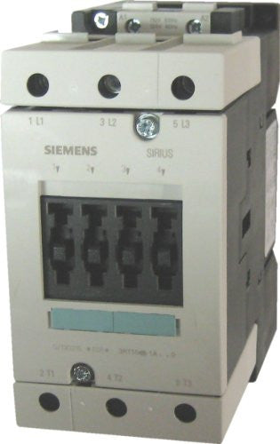 AC Contactor, 3P, 120A 690VAC(Contact), 100A 110VDC(Contact), 22.95W (Coil), AC Input(Coil) - 3RT1046-1AC20