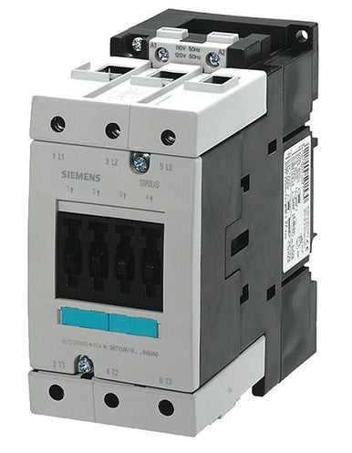 Siemens Power contactor, AC-3 95 A, 45 kW - 3RT1046-1BB40