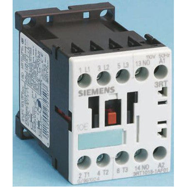 AC Contactor, 4P, 22A 690VAC(Contact), 22A 110VDC(Contact), 3.74W (Coil), AC Input(Coil) - 3RT1317-1AP00