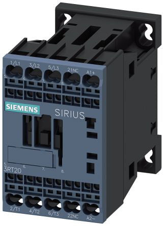 Power Contactor, AC-3 16 A, 7.5 Kw / 400 V 1 Nc, 24 V DC 3-POLE, Size S00 Spring-type Termin - 3RT2018-2BB42-1AA0