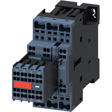 Siemens 3RT2024-2DB44-3MA0 (3RT20242DB443MA0), Contactor, Ac-3, 5.5Kw/400V, (, ) 24 2No+2Nc - 3RT20242DB443MA0