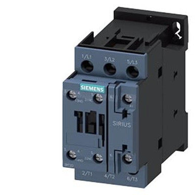 AC Contactor, 3P, 40A 690VAC(Contact), 35A 110VDC(Contact), 8.33W (Coil), AC Input(Coil) - 3RT2026-1AP00-2AA0
