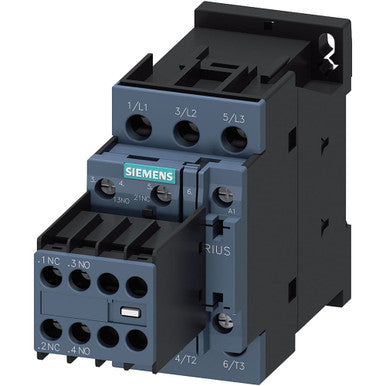 AC Contactor, 3P, 40A 690VAC(Contact), 35A 110VDC(Contact), 8.93W (Coil), AC Input(Coil) - 3RT20261AK64