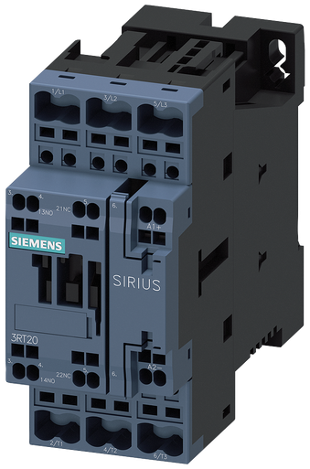 Contactor Dimensions W x H x D: 45 x 102 x 107 mm Operating temperature: -25-60 Â°C Auxiliary contacts: 1NO+1NC Contacts: 3 NO Protection rating - 3RT20272BB40