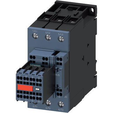 CONTACTOR S2 50A 20-33VUC SPRING 2NO/2NC - 3RT20363NB343MA0