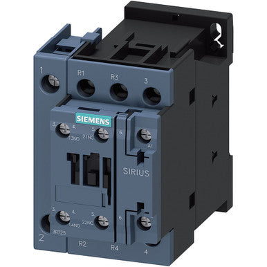 IEC Magnetic Contactor, 1NC/1NO, 24V AC, 4 P, Non-Reversing, Screw - 3RT25261AC20