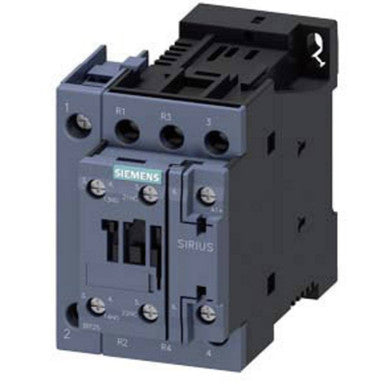 Power Contactor, AC-3 25 A, 11 Kw / 400 V 2 No + 2 Nc 230 V DC 4-POLE Size S0 Screw Terminal - 3RT25261BP40