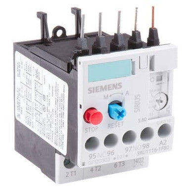 Insulation voltage: 690 V Tripping class: Class 10 to IEC 60947-4-1 Protection rating: IP20 Size: S00 - 3RU11161FB0
