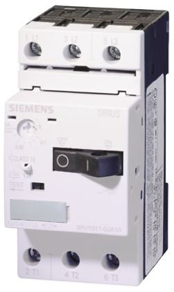 Sirius 6.3 A 3P Motor Protection Circuit Breaker; 100 kA; 690 V ac/dc - 3RV1011-1GA15