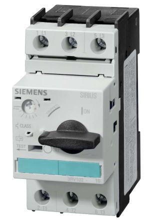 Circuit Breaker, 50A, 3-POLE Motor Protection, 50 Ka, 690V, 3RV1 Series - 3RV1041-4HA10