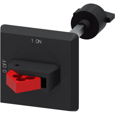 Door-coupling Rotary Operating Mechanism, 90 Deg, S00-S4, 3RV2 Series - 3RV29260BA00