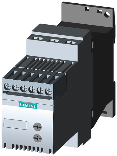 Soft Starter SIRIUS S00 Control voltage: 110-230 VAC/VDC Dimensions W x H x D: 45 x 100 x 150 mm Operating temperature: 0...+40 Â°C Start time: 0 - 3RW30141BB14