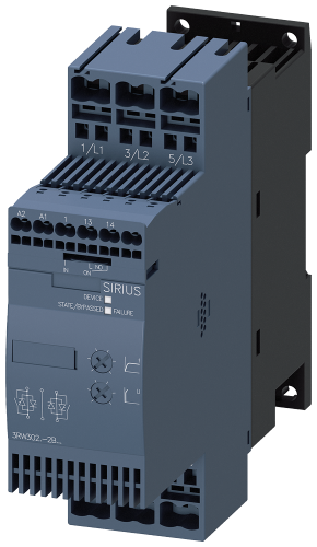 Sirius Soft Starter S0 32 A, 15 KW/400 V, 40 Â°c 200-480 V AC, 24 V Ac/dc Spring-type Termin - 3RW30272BB04