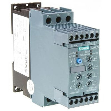 Soft Starter SIRIUS S0 Control voltage: 110-230 VAC/VDC Deceleration time: 0-20 s Dimensions W x H x D: 45 x 125 x 149 mm Operating temperature - 3RW4027-1BB14