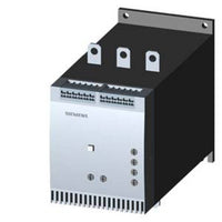 Siemens 3RW4055-2BB44, Softstarter, 117 Amps, 40HP @ 230V/75HP @ 460V, 230VAC Control Voltage, Spring Terminals - 3RW4055-2BB44