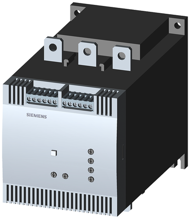 Siemens 3RW4074-6BB35, Screw Terminals 400-600 V Ac, 115 V Ac, 248 A, 250 Hp/575 V, 50 Deg., Sirius Soft Starter, S12 - 3RW4074-6BB35