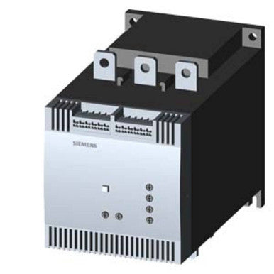 Siemens 3RW4076-2BB44, Softstarter, 385 Amps, 150HP @ 230V/300HP @ 460V, 230VAC Control Voltage, Spring Terminals - 3RW4076-2BB44