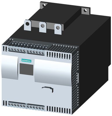 Siemens 3RW4436-6BC44, Softstarter, 145 Amps, 50HP @ 230V/100HP @ 460V, 230VAC Control Voltage, Screw Terminals - 3RW4436-6BC44