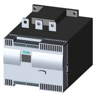 Siemens 3RW4443-2BC44, Softstarter, 180 Amps, 60HP @ 230V/125HP @ 460V, 230VAC Control Voltage, Spring Terminals - 3RW4443-2BC44