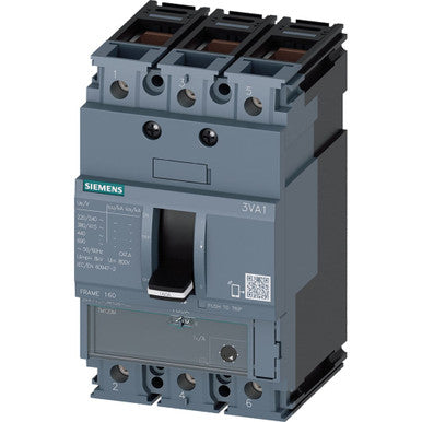 Circuit breaker 3VA1 IEC Frame 160 breaking capacity class M Icu=55 kA - 3VA1163-5MH36-0AA0