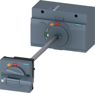 Breaker, Molded Case, 3VA6 600A PLASTIC ROT HDL 4X LOK - 3VA9447-0FK21