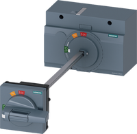 Breaker, Molded Case, 3VA6 600A PLASTIC ROT HDL 4X LOK - 3VA9447-0FK21