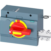 Front mounted rotary operator EMERGENCY OFF with door interlock IEC IP30/40 - 3VA9467-0EK27