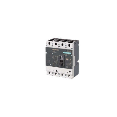 Thermal Circuit Breaker, 4 Pole(s), 100A, 690VAC, 500VDC, Panel Mount - 3VL2710-1EM43-0AA0