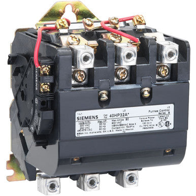 Siemens-Furnas, 40IP32AA, 3 Pole, 115 Amps, 120-240 Coil, NEMA Rated Contactor - 40IP32AA