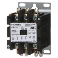 Definite Purpose Contactor, 110V-120V AC, 3 P, Non-Reversing, 3 Phase, Quick Connect & Screw - 42BF35AF