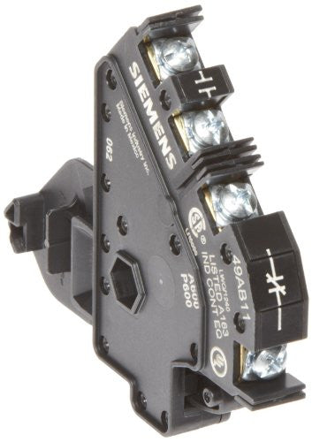 Siemens (Furnas), -Furnas, 49AB11, AUX CONTACT, 1 N/O 1 N/C (SIZE 00-4) - 49AB11