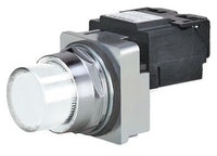 Indicator; White; 24 V type 757 lamp; plastic lens; 30 mm - 52PL4DB