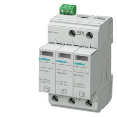 Surge arrester Type 2 Requirement class C UC 350V Pluggable protective modules - 5SD74631