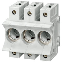 Siemens 5SG5301, Neozed, Fuse Base, D01, 3-Pole, 16 A, Un Ac 400 V, Un Dc 250 V - 5SG5301