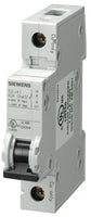 IEC Miniature Circuit Breaker, 5SJ4 Series, 60A, 1 Pole, 240V AC, 10kA at 240V AC, C Curve - 5SJ4160-7HG40
