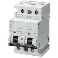 Miniature circuit breaker 400 V 10kA, 2-pole, C, 100 A, D=70 mm - 5SP4291-7
