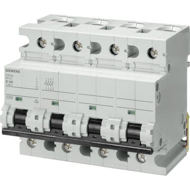 Siemens CIRCUIT BREAKER 10KA 4POL C125 - 5SP4492-7