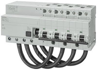 RDC Circuit Breaker Dimensions W x H x D: 198 x 90 x 77 mm Number of poles: 4 Series: SENTRON Short-circuit strength: 10 kA Tripping fault current: 300 mA - 5SU1674-7DK81