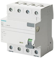 Residual current operated circuit breaker, 4-pole, type F, selective, In: 40 A, 300 mA, Un AC: 400 V - 5SV36447