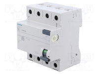 RESIDUAL CURRENT OPERATED CIRCUIT BREAKER, 4-POLE, TYPE AC, IN: 80 A, 300 MA, UN AC: 400 V - 5SV4647-0