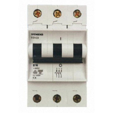 Thermal Circuit Breaker, 3 Pole(s), 25A, 400VAC, 400VDC - 5SX2325-7