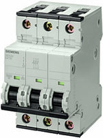 Siemens 5SY4340-8 Mini Circuit Breaker, UL 1077, 3-Pole, 40 Amps, 480VAC, D Trip Curve, 10 kA - 5SY4340-8