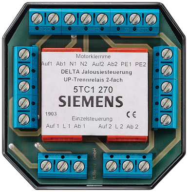 DELTA shutter controller FM isolating relay 2-fold with individual controller 230 - 5TC1270