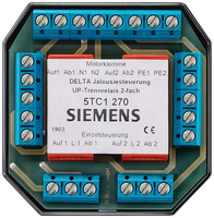 DELTA shutter controller FM isolating relay 2-fold with individual controller 230 - 5TC1270