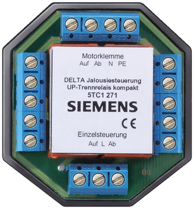 DELTA shutter controller FM isolating relay compact with extension input 3 A 230 - 5TC1271