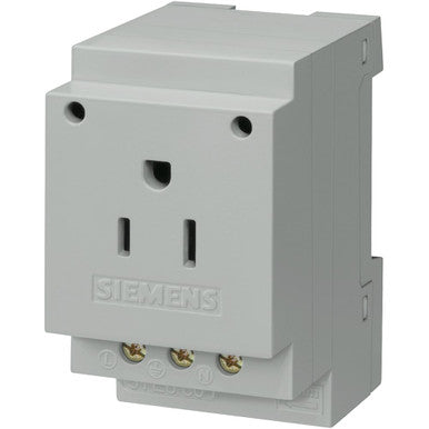 SIEMENS 5TE6804 Socket outlet 15A/125V AC according to IEC 60083, UL version - 5TE6804