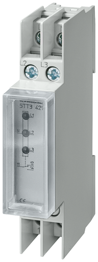 Contact Configuration = 1CO / Overload Current Max. A = 4 / Contact Current = 4 A / Control Voltage Max. - AC V = 230 / Contact Voltage V = 250 - 5TT3421