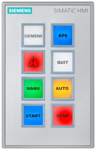 Simatic Hmi KP8 Pn Key Panel, 8 Short-stroke Switches With Multi-colored Leds - 6AV3688-3AY36-0AX0