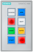 Simatic Hmi KP8 Pn Key Panel, 8 Short-stroke Switches With Multi-colored Leds - 6AV3688-3AY36-0AX0
